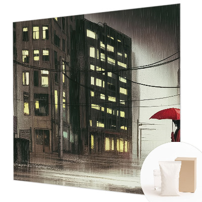 Tapeta na stenu Daždivé mesto