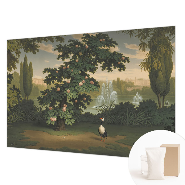 Vliesová fototapeta na stenu Prírodná záhrada