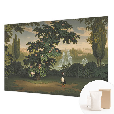 Vliesová fototapeta na stenu Prírodná záhrada