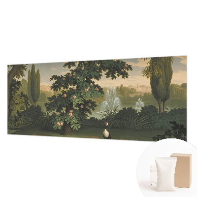 Vliesová fototapeta na stenu Prírodná záhrada