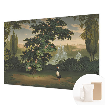 Vliesová fototapeta na stenu Prírodná záhrada