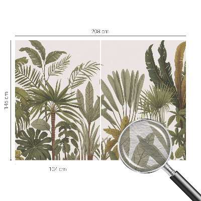 Fototapeta Exotické listy