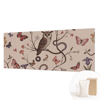 Vliesová tapeta na stenu Sova príroda