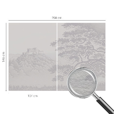 Vliesová fototapeta do obývačky Hradná krajina