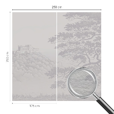 Vliesová fototapeta do obývačky Hradná krajina