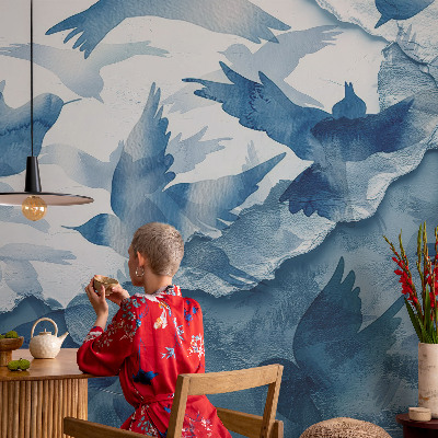 Vliesová fototapeta s potlačou Dynamické vtáky