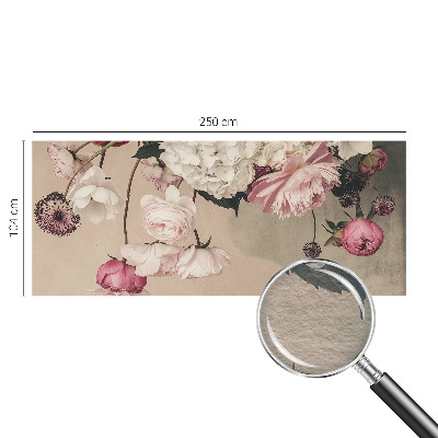 Fototapeta s potlačou na vliese Romantické kvety