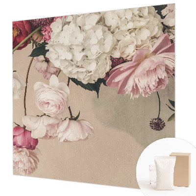 Fototapeta s potlačou na vliese Romantické kvety