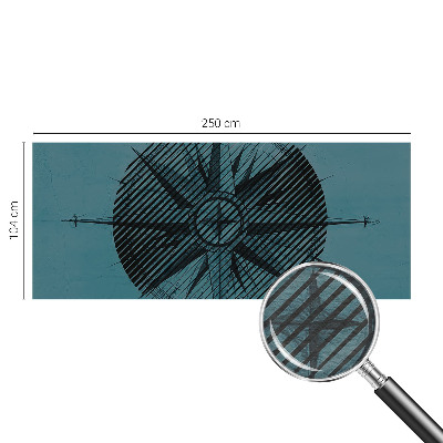 Dekoratívna fototapeta na stenu Námorný kompas