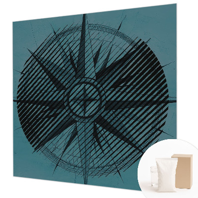 Dekoratívna fototapeta na stenu Námorný kompas