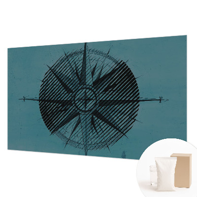 Dekoratívna fototapeta na stenu Námorný kompas