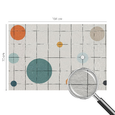 Fototapeta na mieru do spálne Farebné kruhy