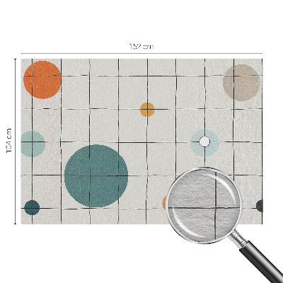 Fototapeta na mieru do spálne Farebné kruhy