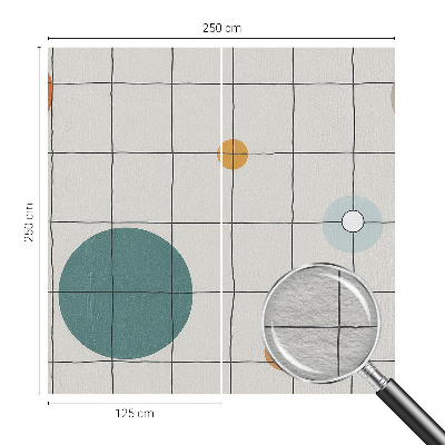 Fototapeta na mieru do spálne Farebné kruhy