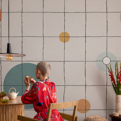 Fototapeta na mieru do spálne Farebné kruhy