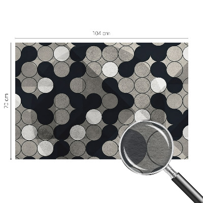 Luxusná tapeta Geometrické kruhy