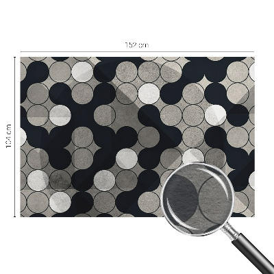 Luxusná tapeta Geometrické kruhy