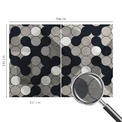 Luxusná tapeta Geometrické kruhy