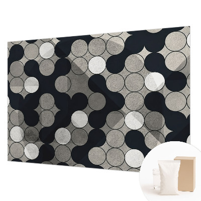 Luxusná tapeta Geometrické kruhy