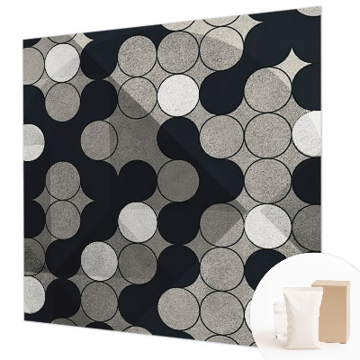 Luxusná tapeta Geometrické kruhy