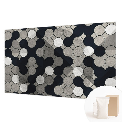 Luxusná tapeta Geometrické kruhy