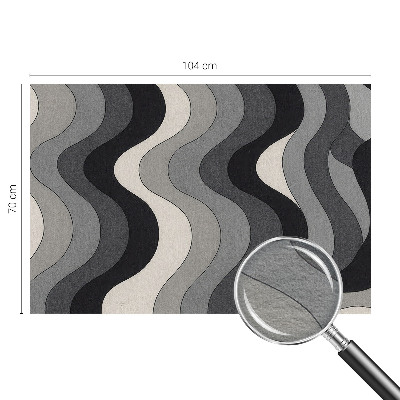 Tapeta na stenu Sivé vlny