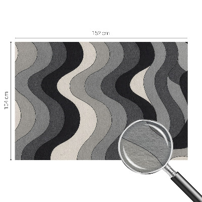 Tapeta na stenu Sivé vlny