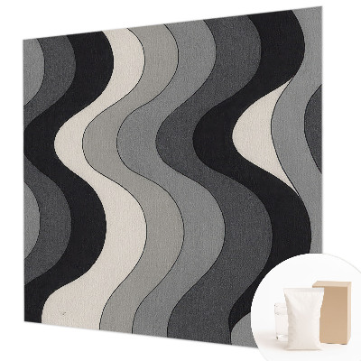 Tapeta na stenu Sivé vlny