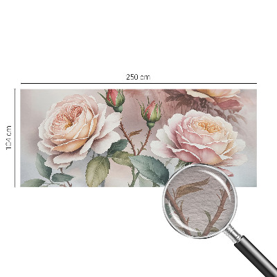 Vliesová fototapeta Pastelové ruže