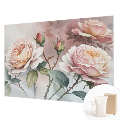 Vliesová fototapeta Pastelové ruže