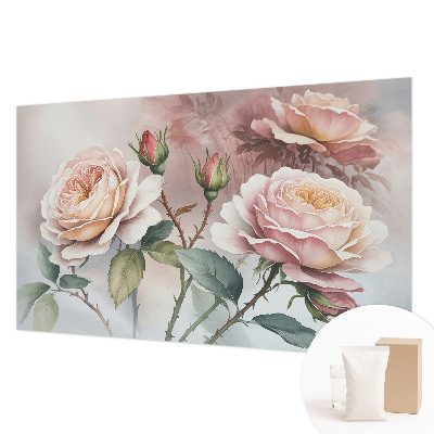 Vliesová fototapeta Pastelové ruže