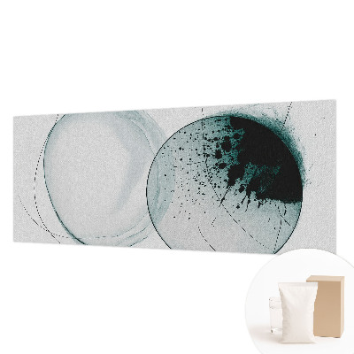 Vliesová fototapeta na stenu Zelené kruhy