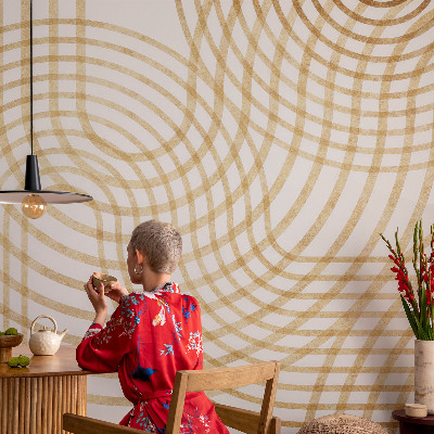 Vliesová tapeta Geometrické väzby