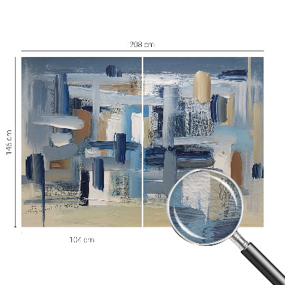 Fototapeta do obývačky Abstrakčné štetce