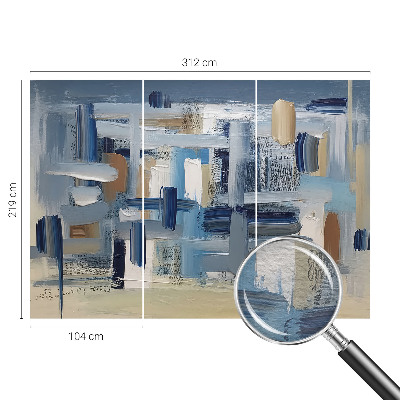 Fototapeta do obývačky Abstrakčné štetce