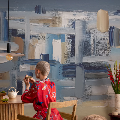 Fototapeta do obývačky Abstrakčné štetce