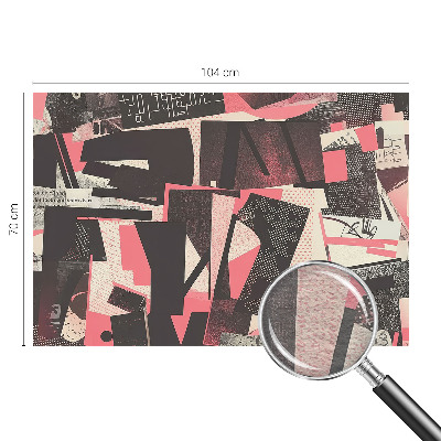 Vliesová fototapeta do obývačky Geometrická koláž