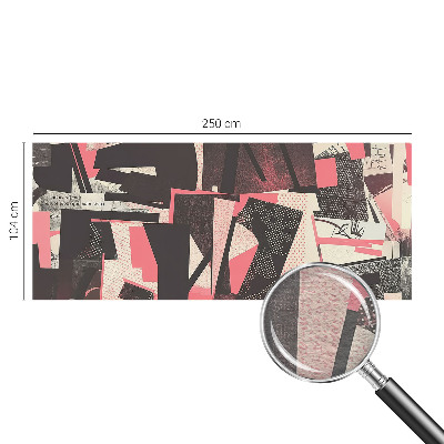 Vliesová fototapeta do obývačky Geometrická koláž