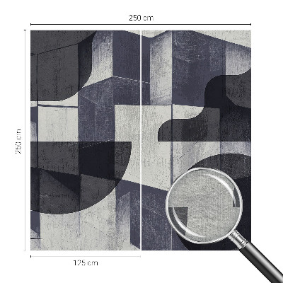 Fotografická tapeta na vliese Geometrická symetria