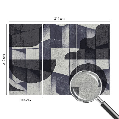 Fotografická tapeta na vliese Geometrická symetria