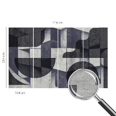 Fotografická tapeta na vliese Geometrická symetria