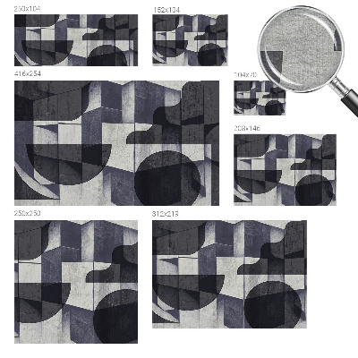 Fotografická tapeta na vliese Geometrická symetria