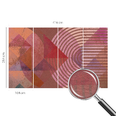 Vliesová fototapeta s potlačou Abstraktné formy