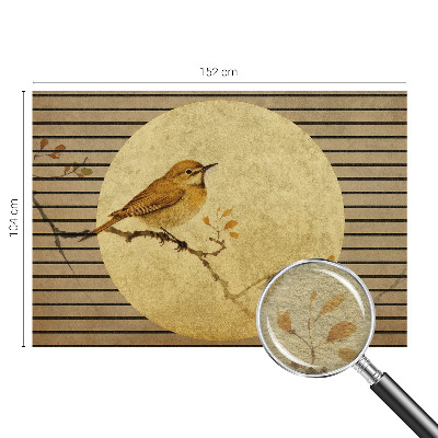 Fototapeta s potlačou na vliese Harmónsky vták