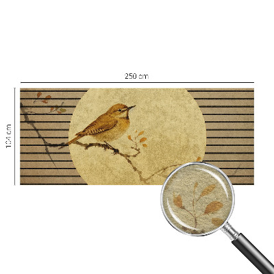 Fototapeta s potlačou na vliese Harmónsky vták