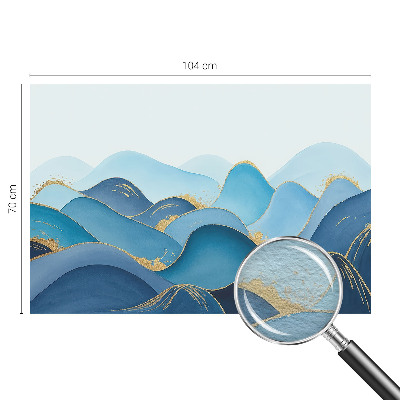 Moderná fototapeta Zvlnená krajina