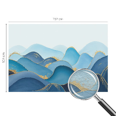 Moderná fototapeta Zvlnená krajina