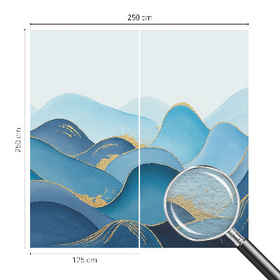 Moderná fototapeta Zvlnená krajina