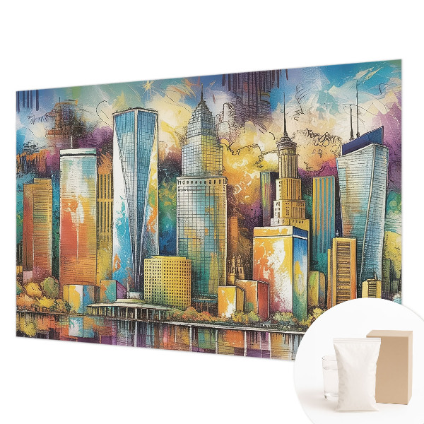 Fototapeta na mieru do obývačky Panoráma mesta