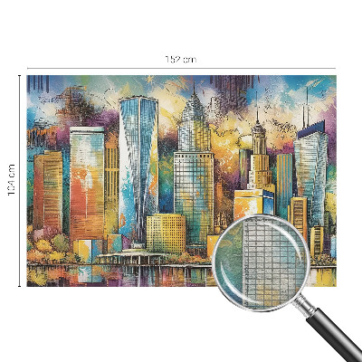 Fototapeta na mieru do obývačky Panoráma mesta